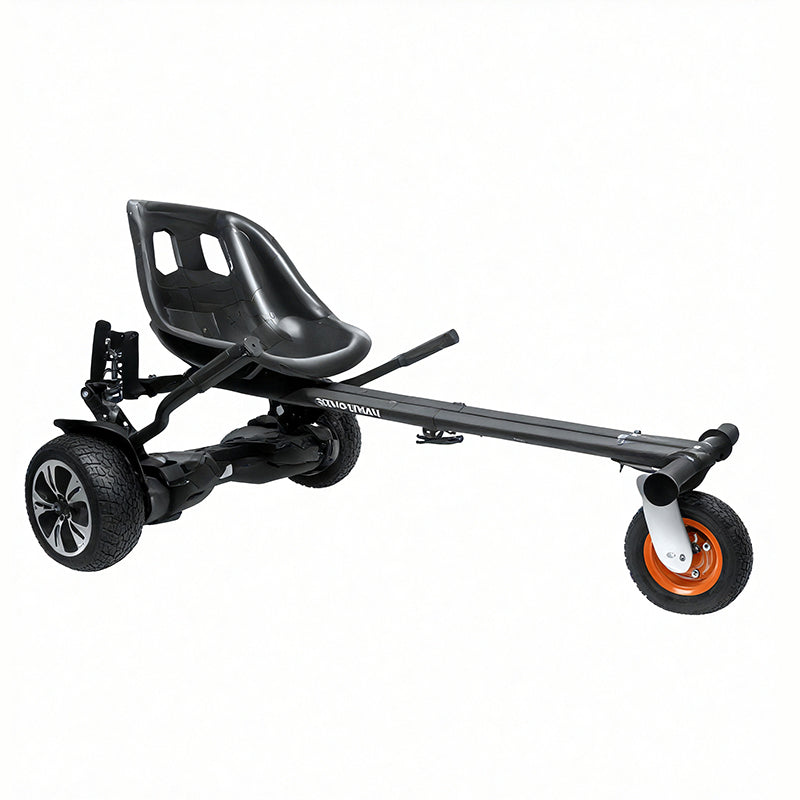 Go Monster Hoverkart Black - Black