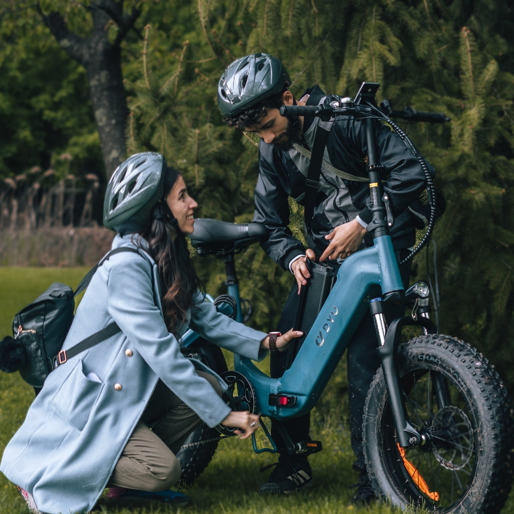 DYU FF500 Fat Tyre Electric Bike