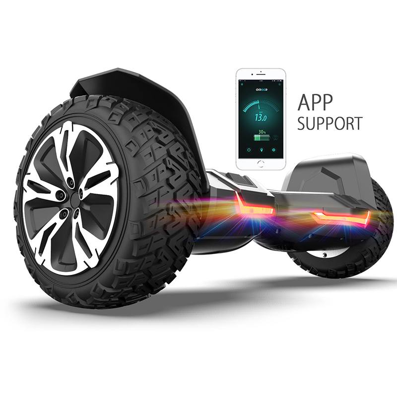 Hyllux | Gyroor G2 Warrior Hoverboard | Electric Skateboard - Black