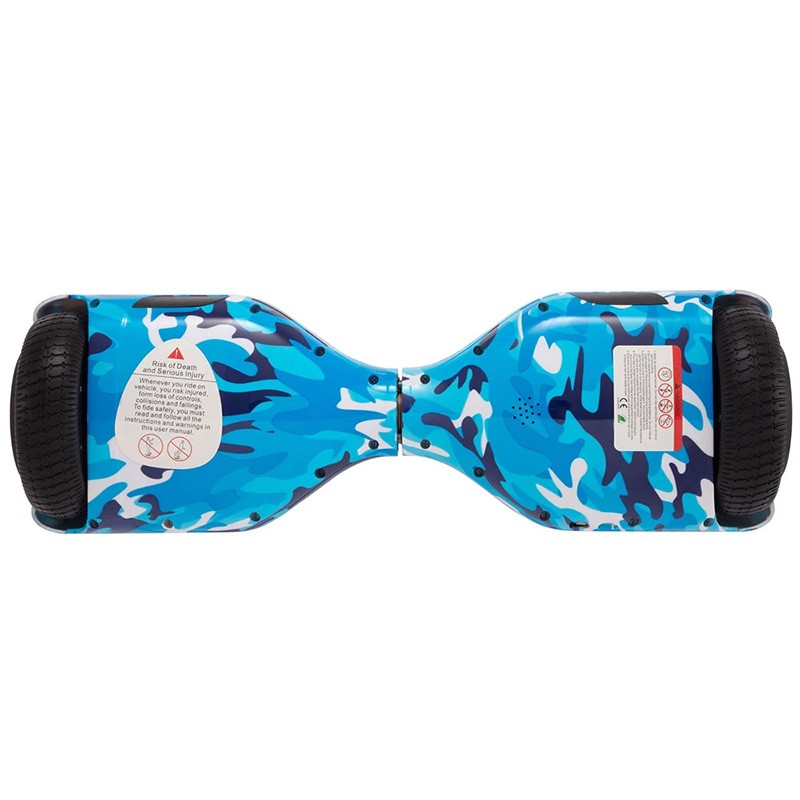 Hyllux Hoverboard Camo - Blue 6.5"