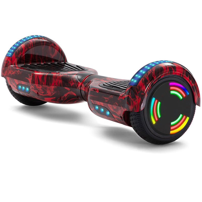 Hyllux Hoverboard Camo - Red 6.5"