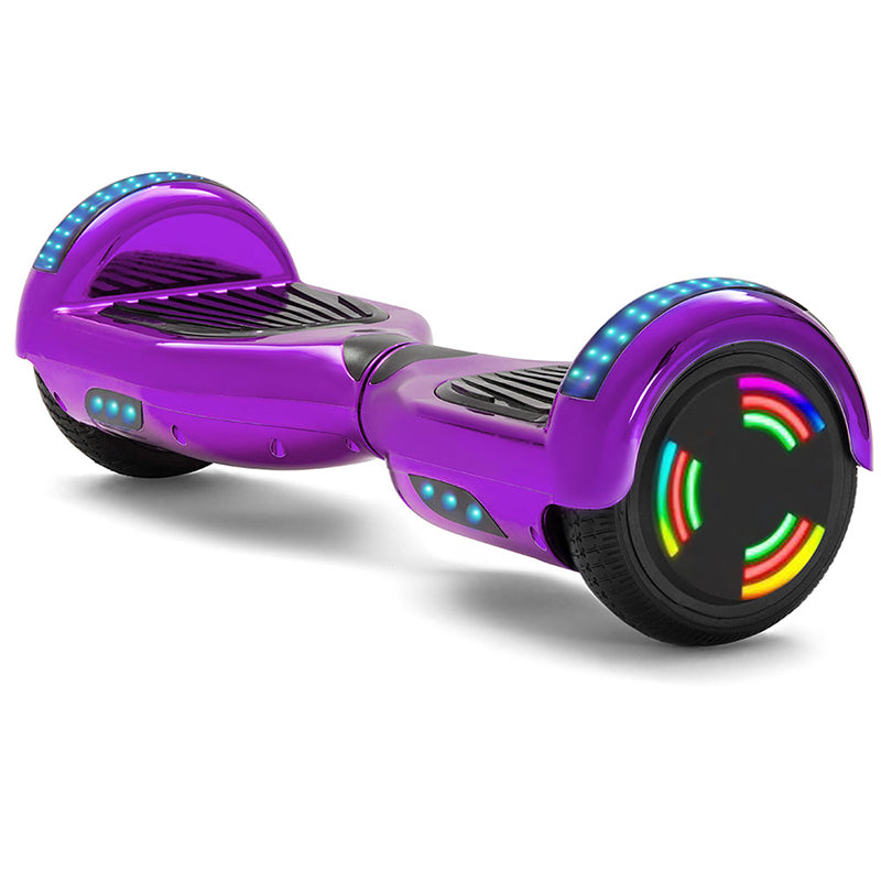 Hyllux Hoverboard Chrome 6.5" - Purple