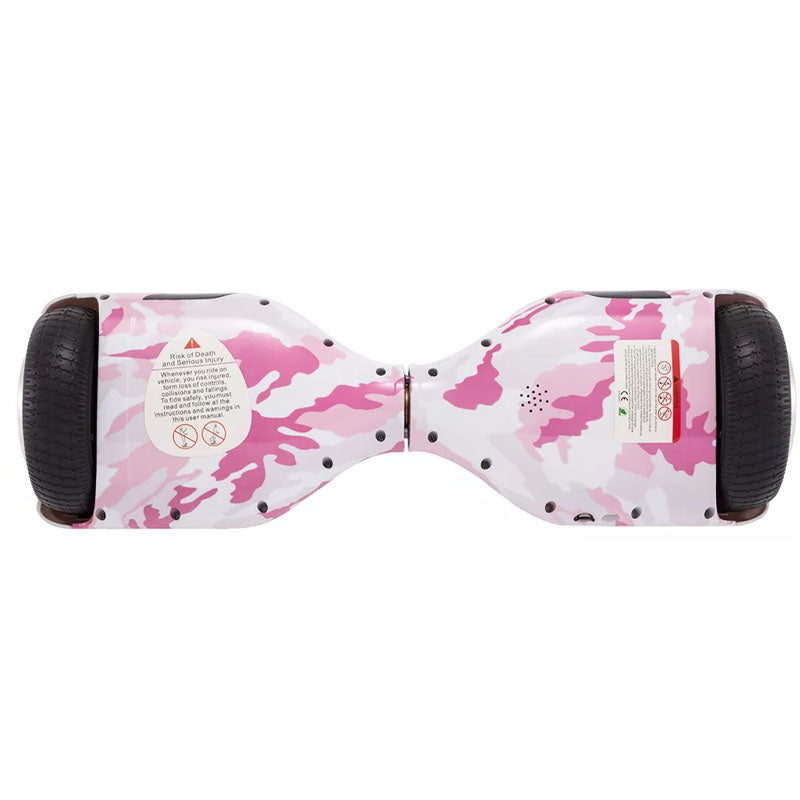 Hyllux Hoverboard Camo - Pink 6.5"